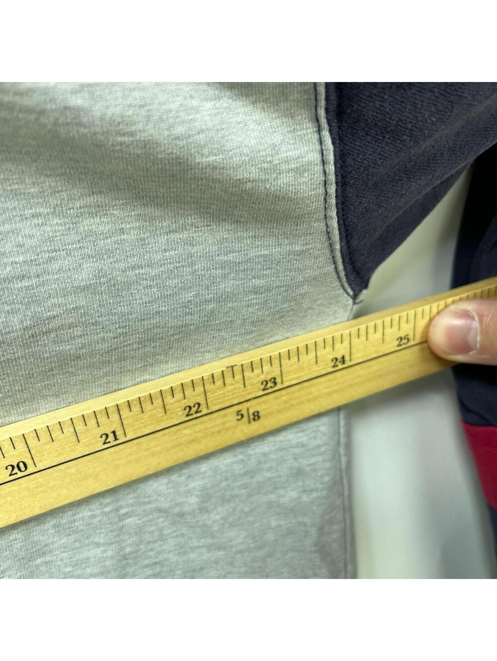 Vintage 90s Chaps Ralph Lauren Rugby Long Sleeve XL Polo - Picture 6 of 11
